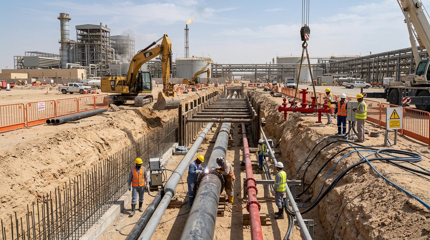 MEP Infrastructure & Pipeline Trenching