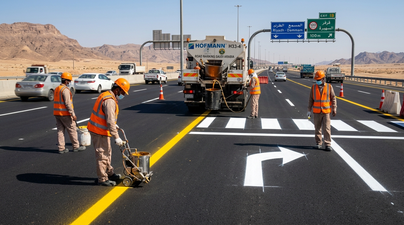 Road Marking and Traffic Safety Signage